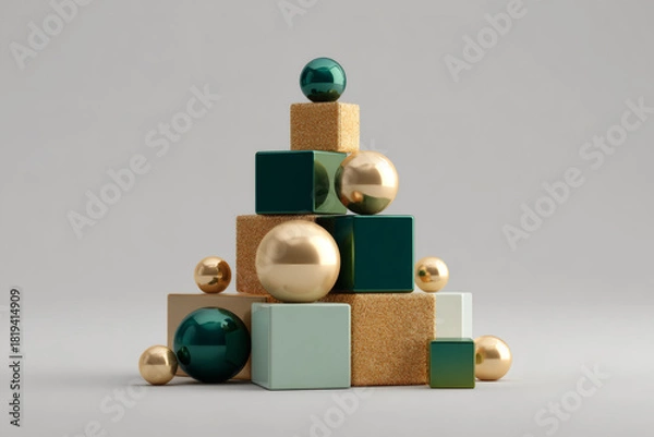 Obraz Geometric Shapes Composition