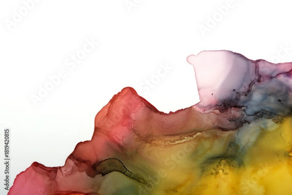 Fototapeta art background from colorful spots