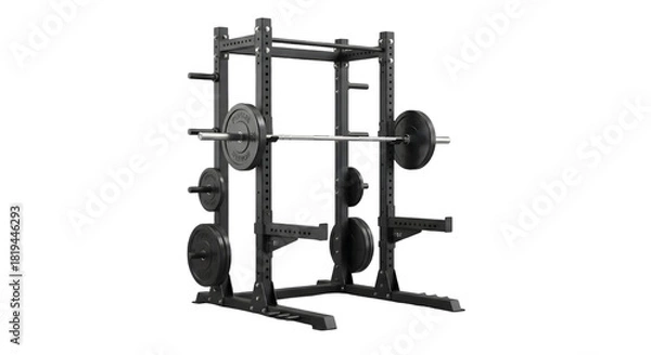 Obraz Heavy Duty Power Rack Isolated
