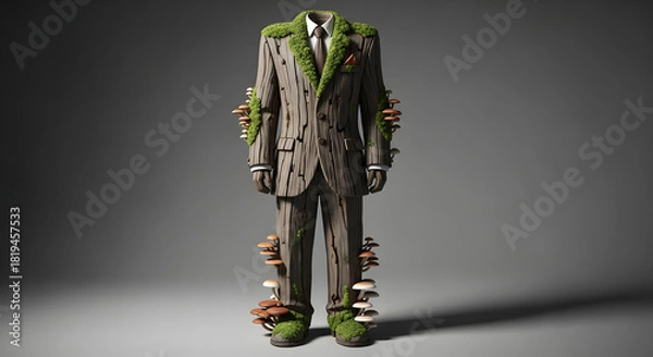 Fototapeta A 3d rendered illustration of a green DNA strand is presented against a white background in a closeup view