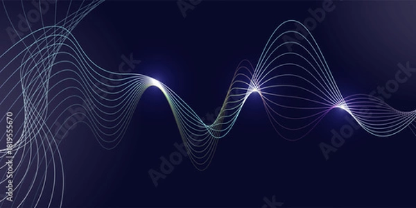 Fototapeta abstract background with lines