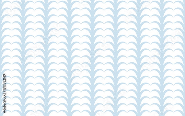 Fototapeta modern seamless pattern with wave like design. Contemporary pastel background in Art Deco style for wallpaper, textiles, and digital backgrounds.