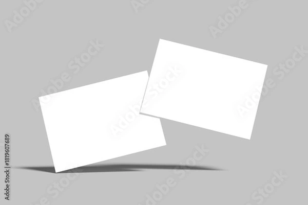 Obraz A5 Landscape Flyer Blank Mockup