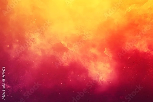 Obraz Download abstract nebula galaxy background space wallpaper with orange red and yellow cosmic clouds