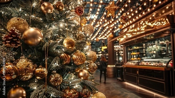 Obraz Amazing Christmas trees