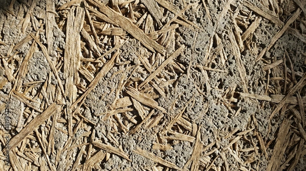 Fototapeta Blurred Acoustic Panel Texture Cement Binder Background Macro