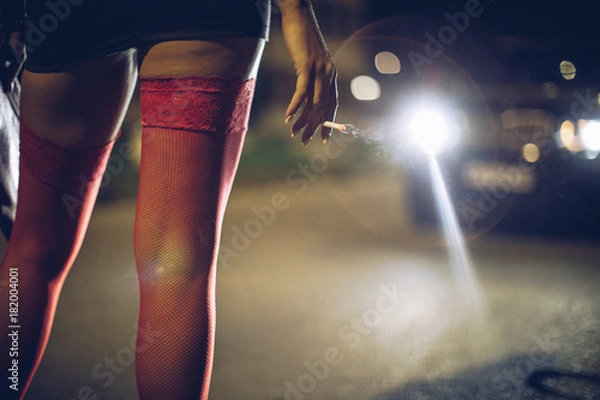 Obraz Prostitute on the street