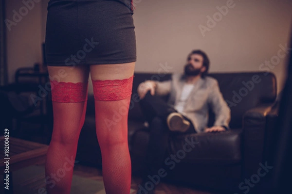 Obraz Prostitute working