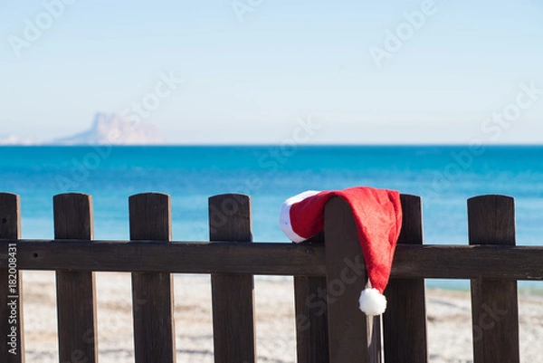 Obraz Christmas beach getaway