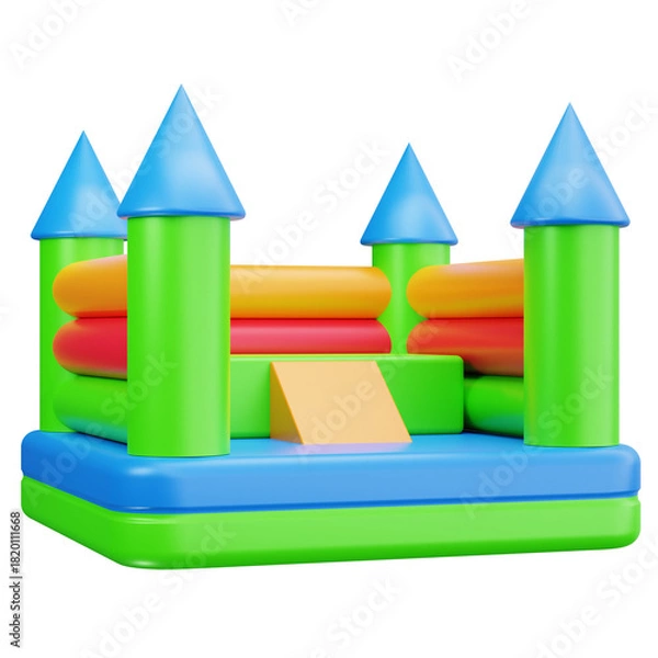 Obraz Inflatable Bounce Castle