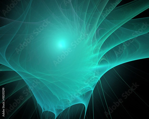 Fototapeta Abstract blue background