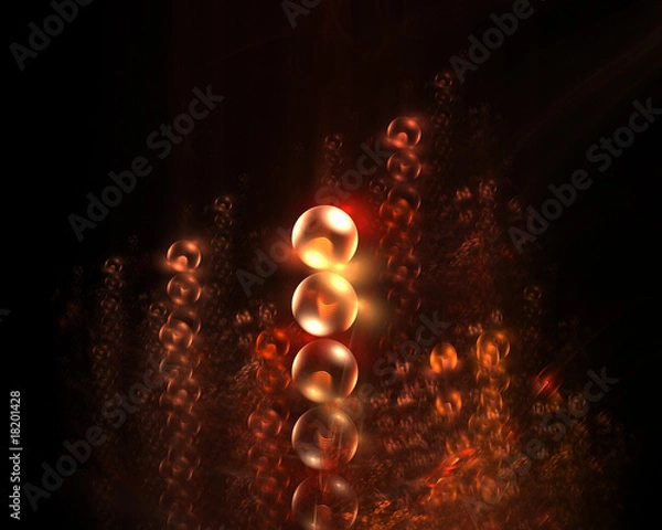 Obraz Abstract yellow background