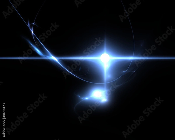 Obraz Abstract blue background