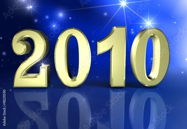 Fototapeta Silvester 2010