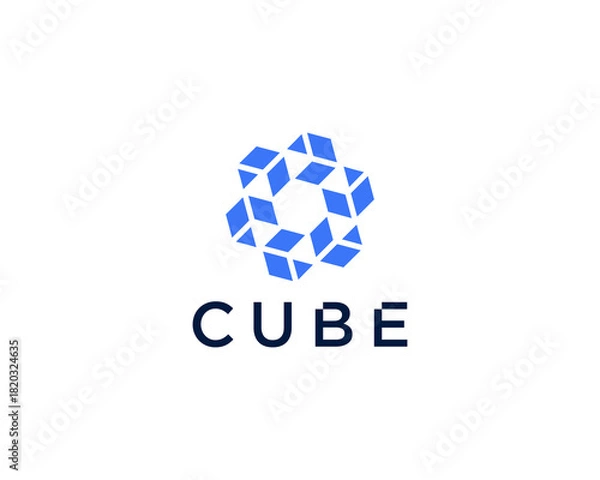Obraz Cube logo