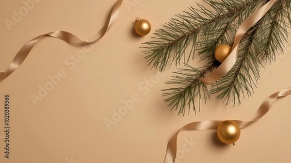 Obraz Scandinavian Warm Christmas Scene