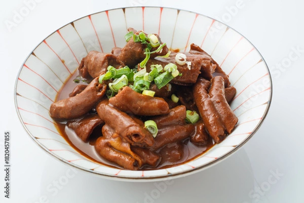 Obraz 豚のもつの煮込み