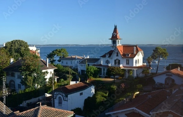 Fototapeta vue sur le bassin d'arcachon