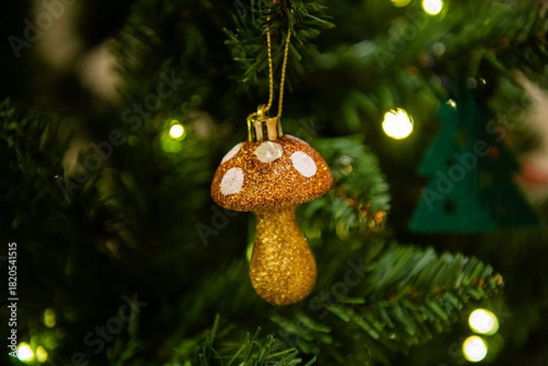 Obraz キラキラ輝くクリスマスツリー