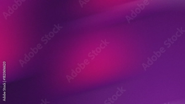 Obraz Gradient of purple and pink with noise texture abstract background