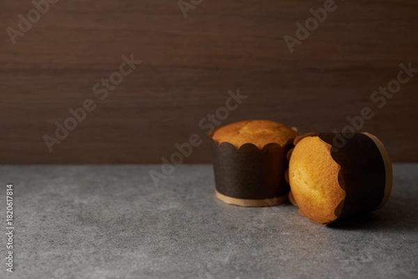 Obraz ケーキマフィン　アメリカの焼き菓子のイメージ