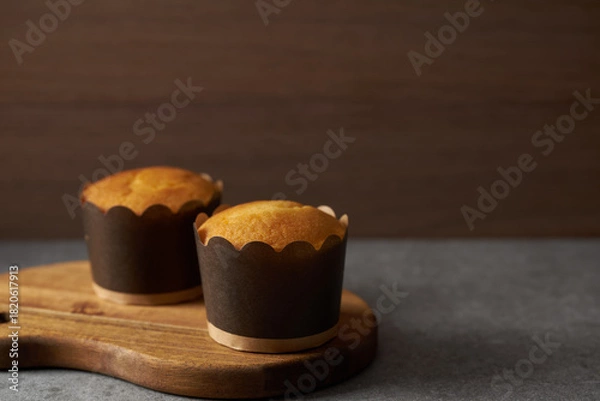 Obraz ケーキマフィン　アメリカの焼き菓子のイメージ