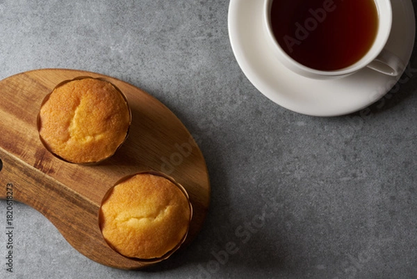 Obraz ケーキマフィン　アメリカの焼き菓子のイメージ