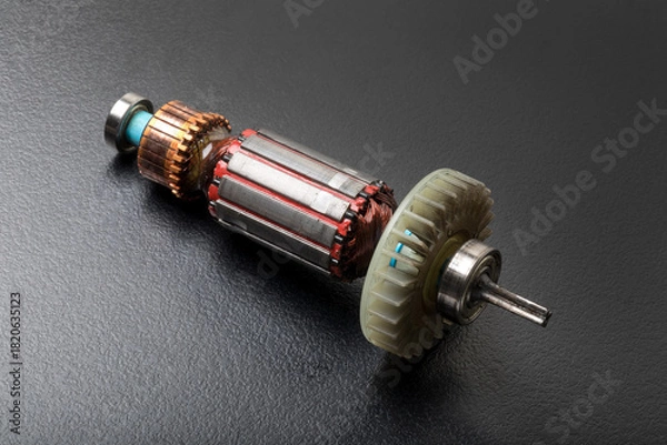 Obraz 電気モーターのローター部分