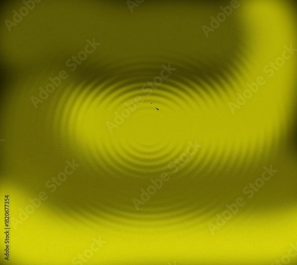 Obraz Yellow Ripple Abstract Background Design