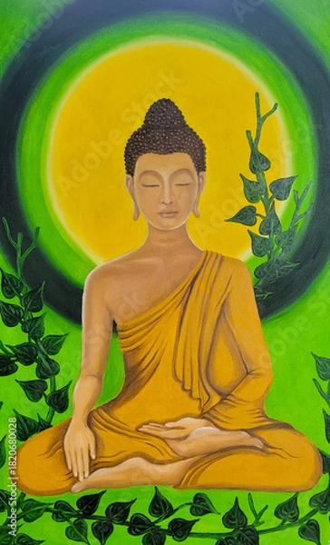 Fototapeta Art of buddha