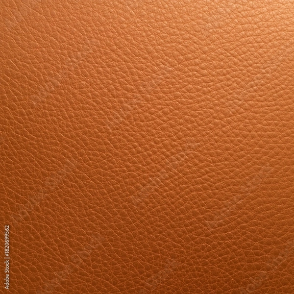 Obraz A luxurious leather-like texture in deep brown color, featuring a subtle grain pattern and a soft sheen effect to give it a premium look