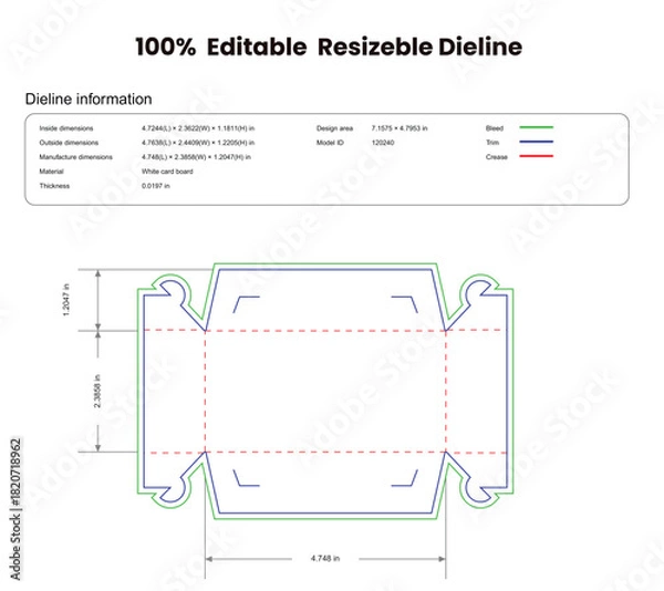 Obraz custom dimensions tray boxes buckle die line packaging die lines dieline template custom dieline cardboard box dieline pizza box dieline
