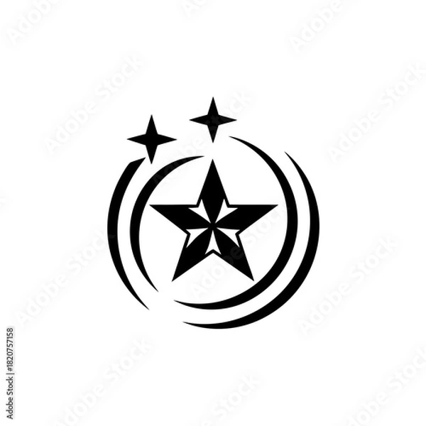 Fototapeta A striking black silhouette of a majestic eagle in flight wings spread wide isolated on a transparent background showcasing its powerful form and grace silhouette isolated on transparent background