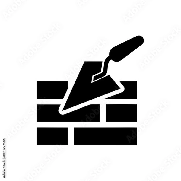 Fototapeta A striking black silhouette of a majestic eagle in flight wings spread wide isolated on a transparent background silhouette isolated on transparent background