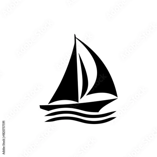 Fototapeta A striking black silhouette of a majestic lion standing proudly on a transparent background showcasing its powerful form and regal presence silhouette isolated on transparent background