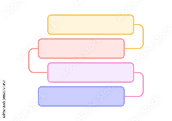 Obraz Infographics template for presentation. Vector illustration.