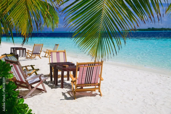 Obraz Relaxing on tropical paradise