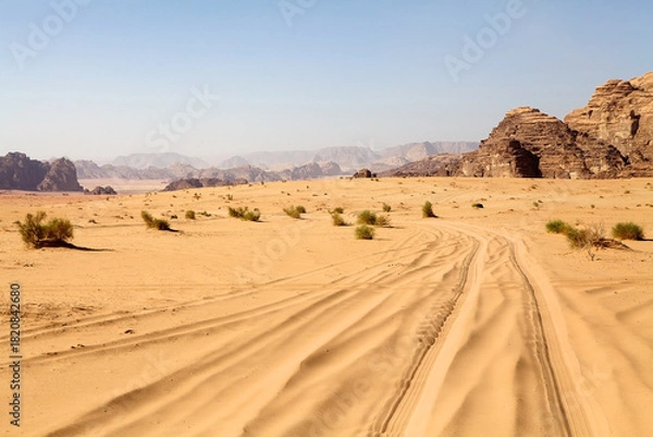 Obraz Wadi Rum landscape, Jordan