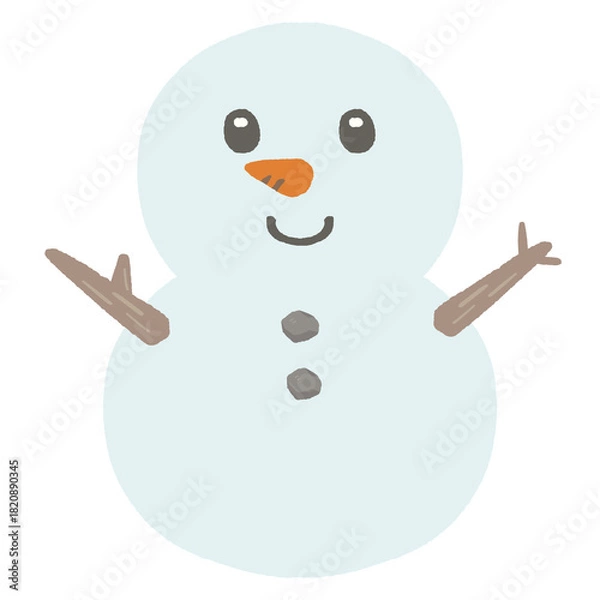 Obraz ゆきだるまC