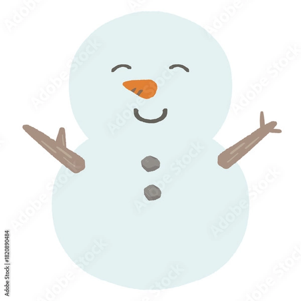 Obraz ゆきだるまD