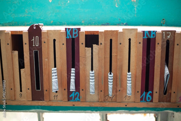 Fototapeta mail letters bills utility bills