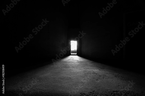 Obraz Bright door way