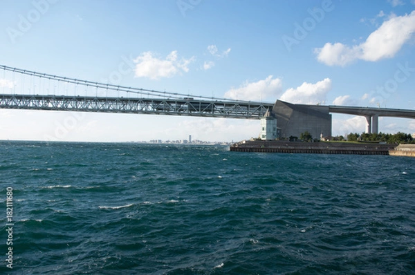 Fototapeta 明石海峡大橋