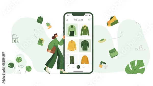 Fototapeta Abstract geometric composition with vibrant color blocks and clean lines suitable for modern graphic design branding or digital art projects