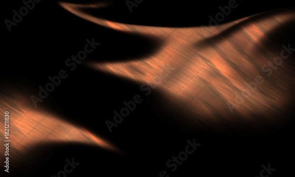 Fototapeta Abstract art orange black background design texture pattern