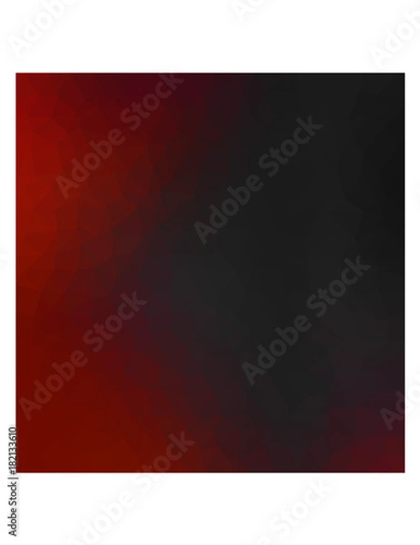 Obraz Multicolor red triangles.