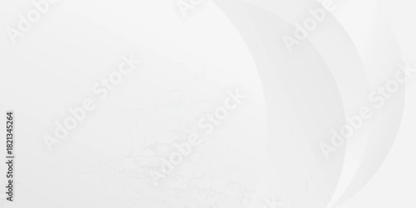 Fototapeta Abstract white smooth,curve,wave element modern background. Vector illustration for cover,banner,template,wallpaper