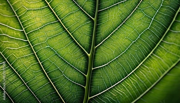 Fototapeta Structure Of Leaf