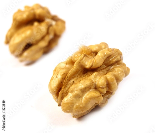 Fototapeta Walnuts close-up