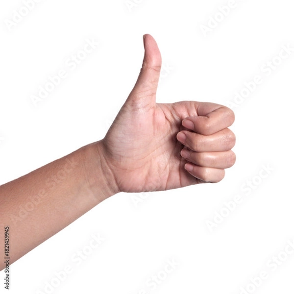 Obraz hand showing thumbs up